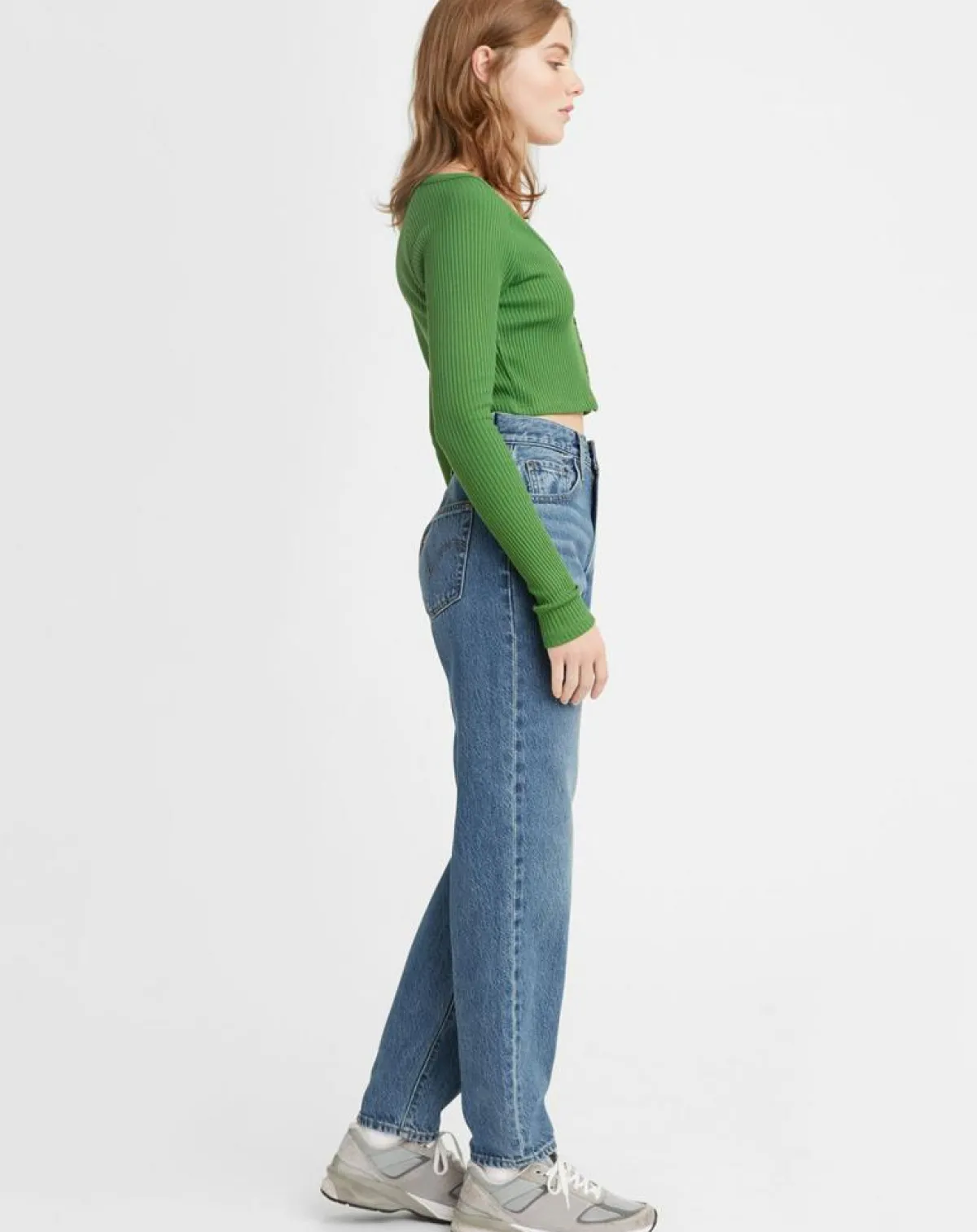 Levi's® Jeans|Jean high loose Taper bleu
