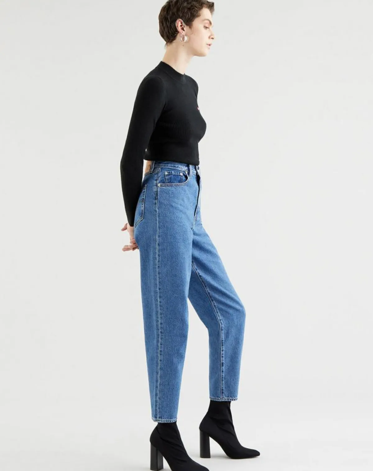 Levi's® Jeans|Jean high loose Taper Hold My Purse bleu