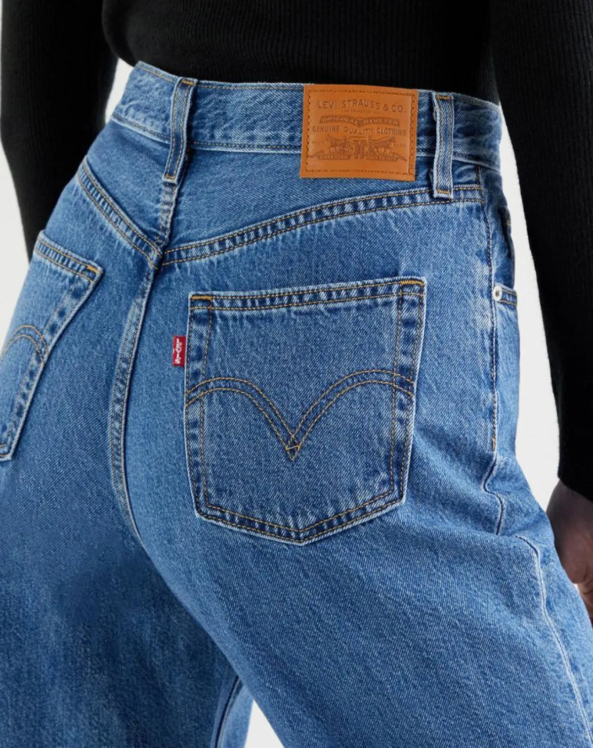 Levi's® Jeans|Jean high loose Taper Hold My Purse bleu