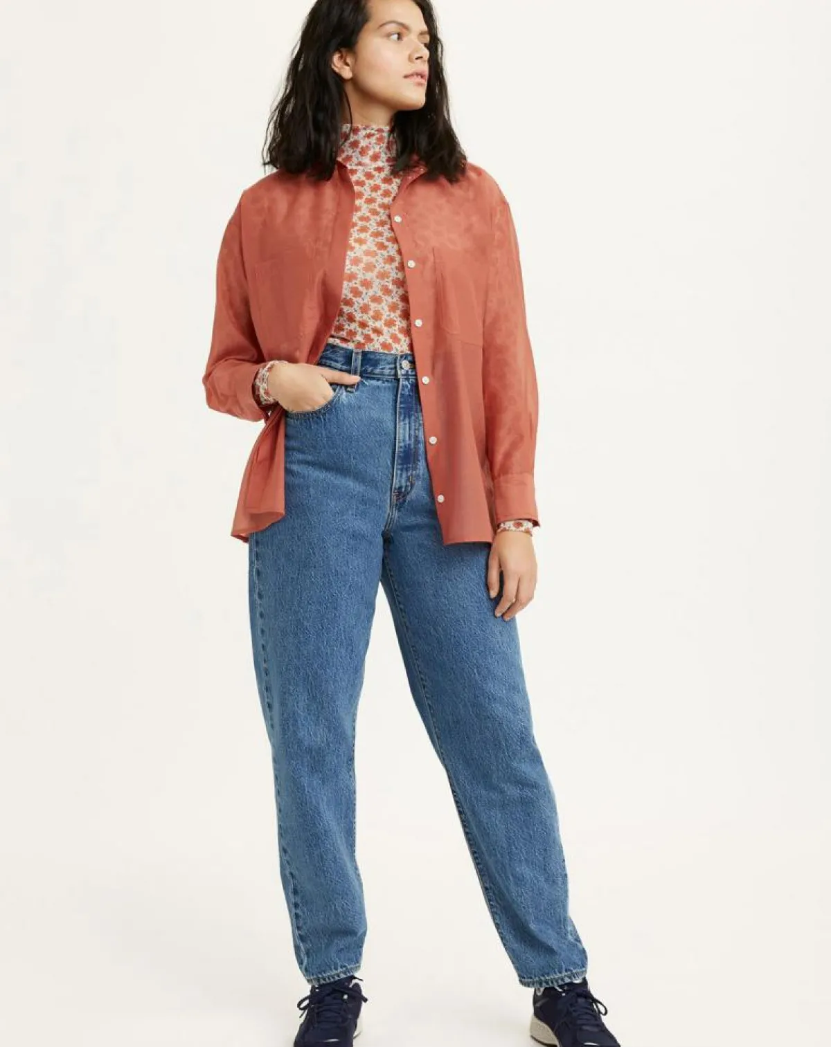 Levi's® Jeans|Jean high loose Taper Hold My Purse bleu