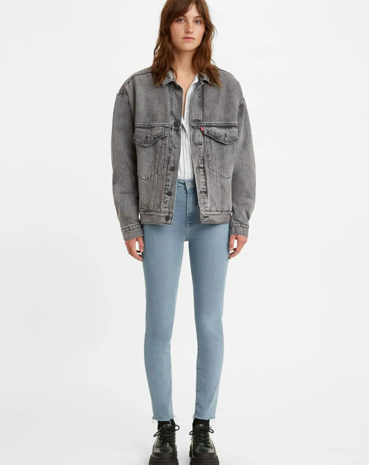 Levi's® Jeans|Jean high rise skinny 721 bleu