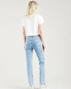 Levi's® Jeans|Jean high rise straight 724 Spill T bleu clair