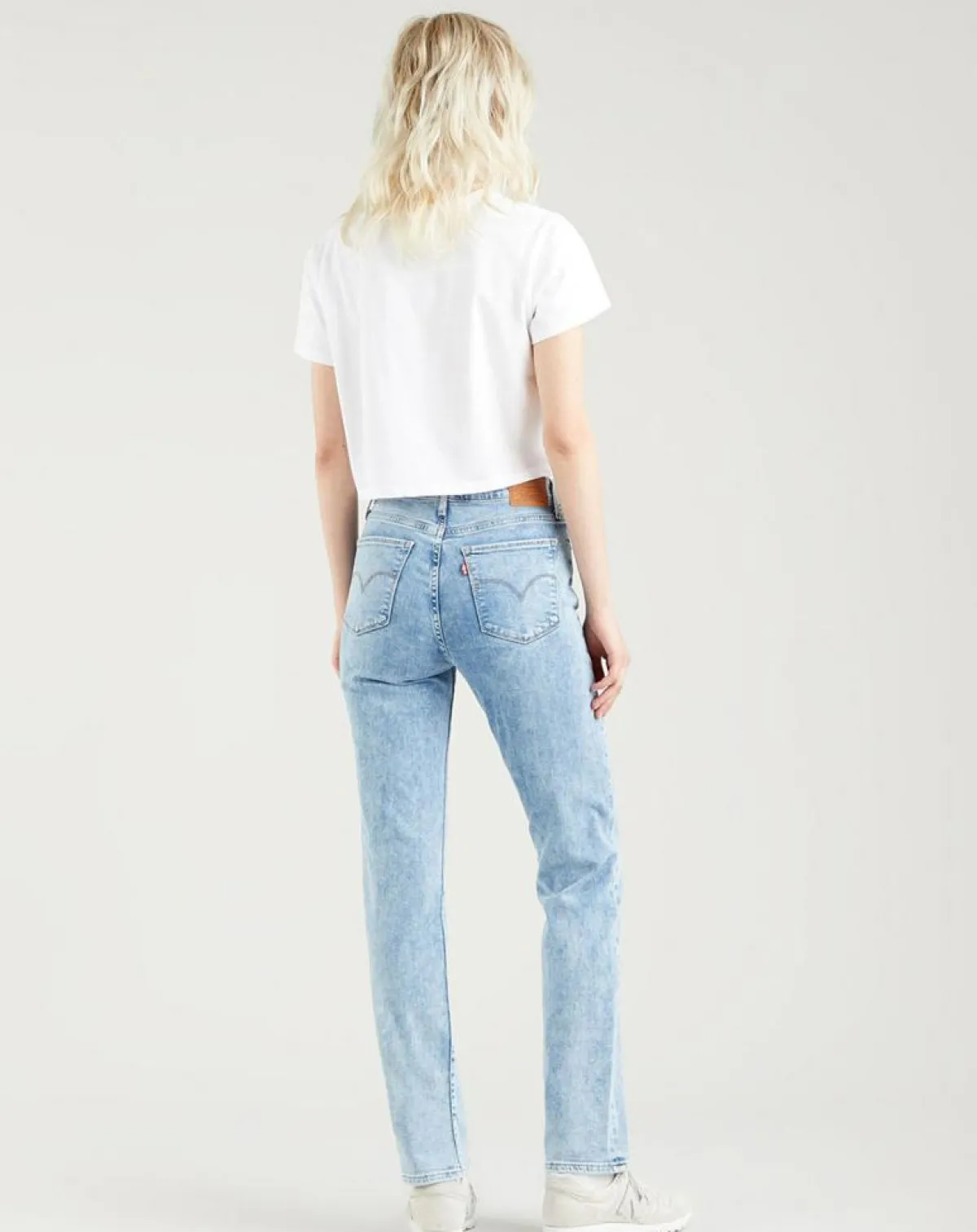 Levi's® Jeans|Jean high rise straight 724 Spill T bleu clair