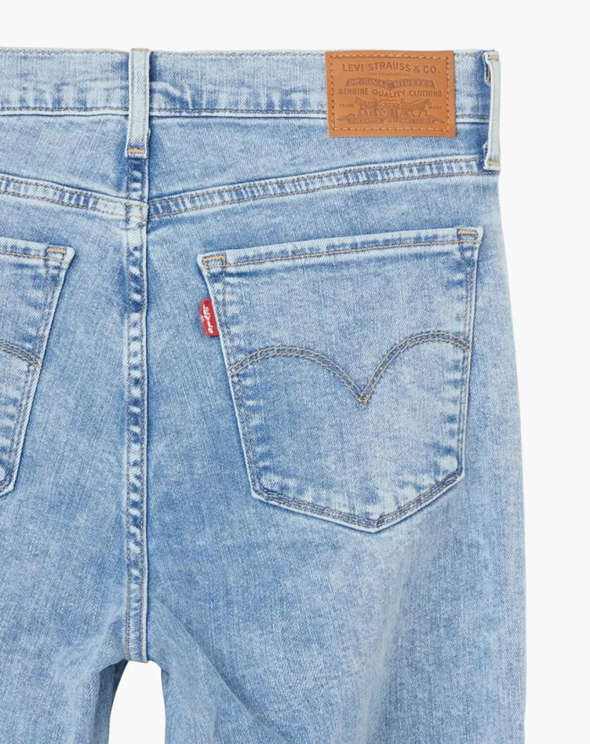 Levi's® Jeans|Jean high rise straight 724 Spill T bleu clair