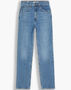 Levi's® Jeans|Jean high slim straight 70's bleu