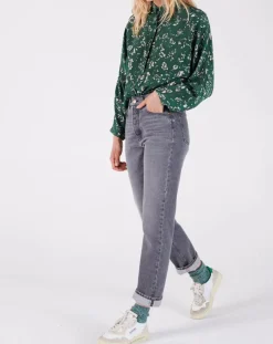 Swildens Pantalons|Jean Jazzy gris