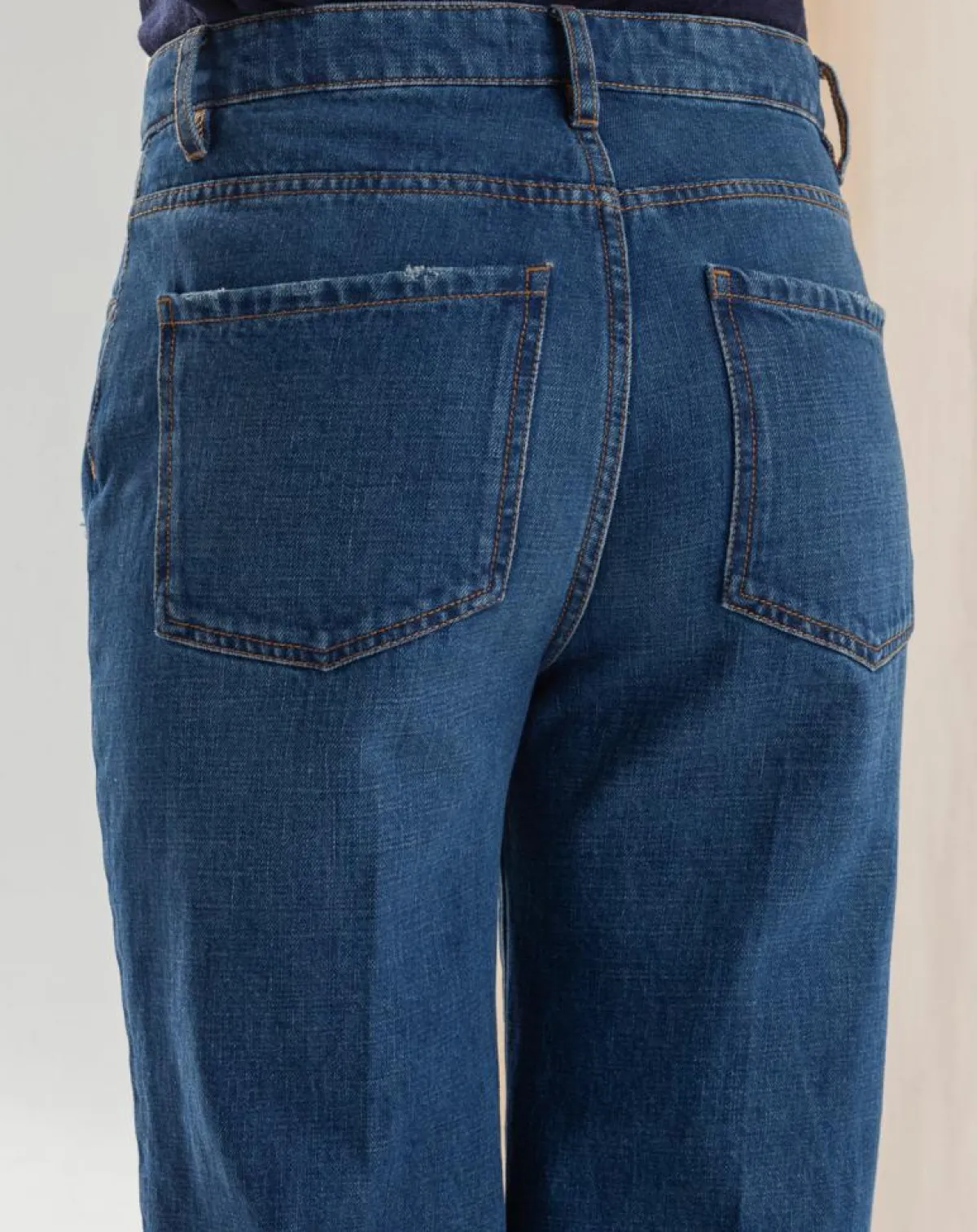 Chloé Stora Jeans|Jean Juan vintage bleu