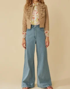 Manoush Jeans|Jean Large Amerinjean bleu