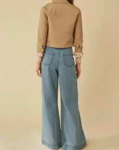 Manoush Jeans|Jean Large Amerinjean bleu