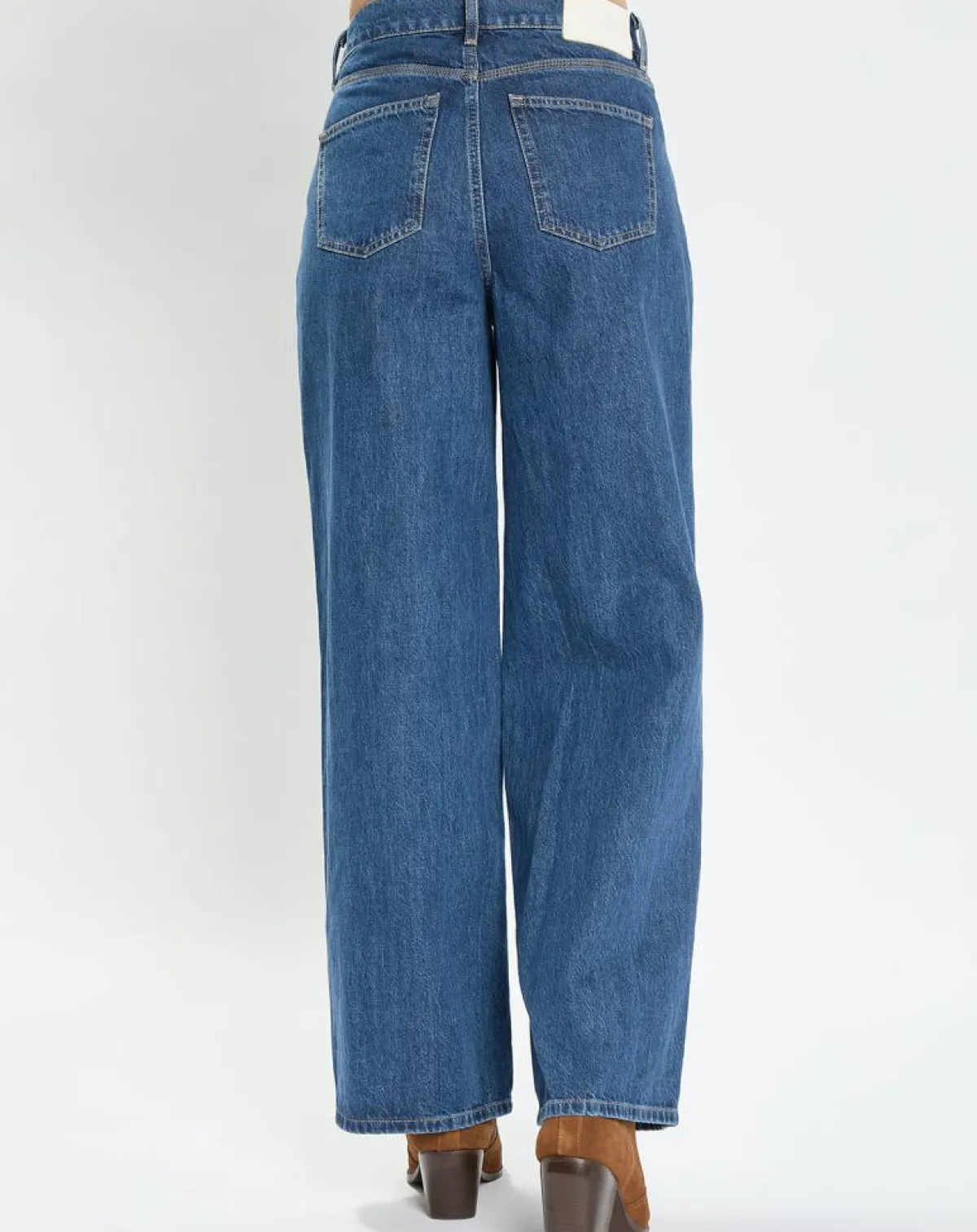 Marc O'Polo Jeans|Jean large bleu foncé