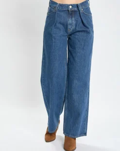 Marc O'Polo Jeans|Jean large bleu foncé