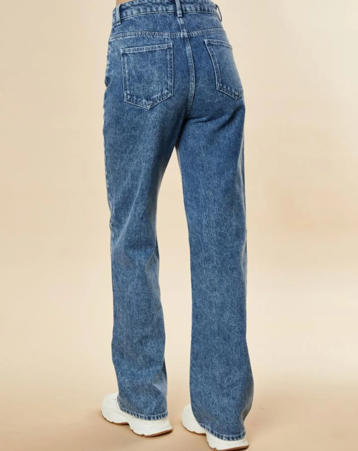 Chloé Stora Jeans|Jean large en Toile de coton Ronda bleu