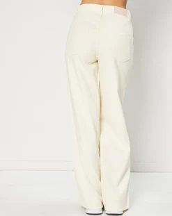 Esprit Jeans|Jean large Wide en Coton mélangé collection EDC by écru