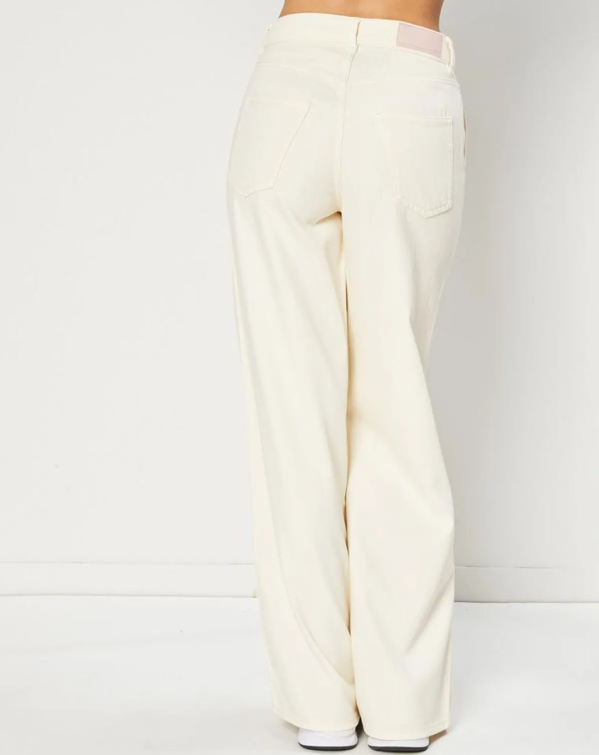 Esprit Jeans|Jean large Wide en Coton mélangé collection EDC by écru