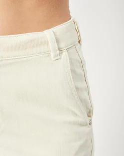 Esprit Jeans|Jean large Wide en Coton mélangé collection EDC by écru