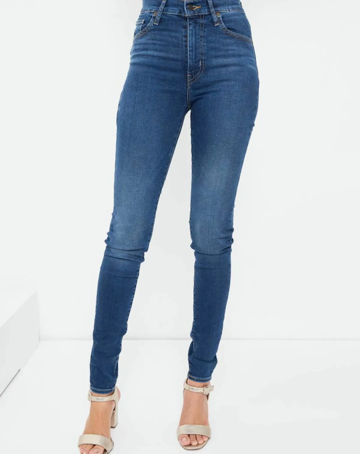 Levi's® Jeans|Jean Mile High Super Skinny bleu foncé