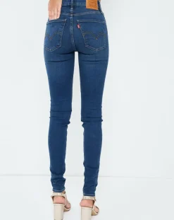 Levi's® Jeans|Jean Mile High Super Skinny bleu foncé
