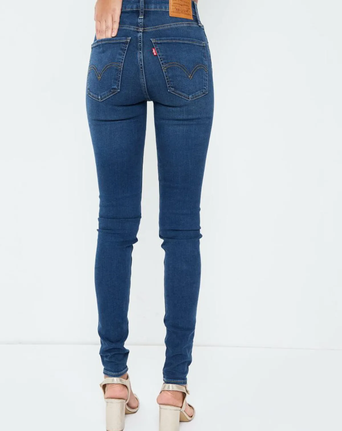 Levi's® Jeans|Jean Mile High Super Skinny bleu foncé