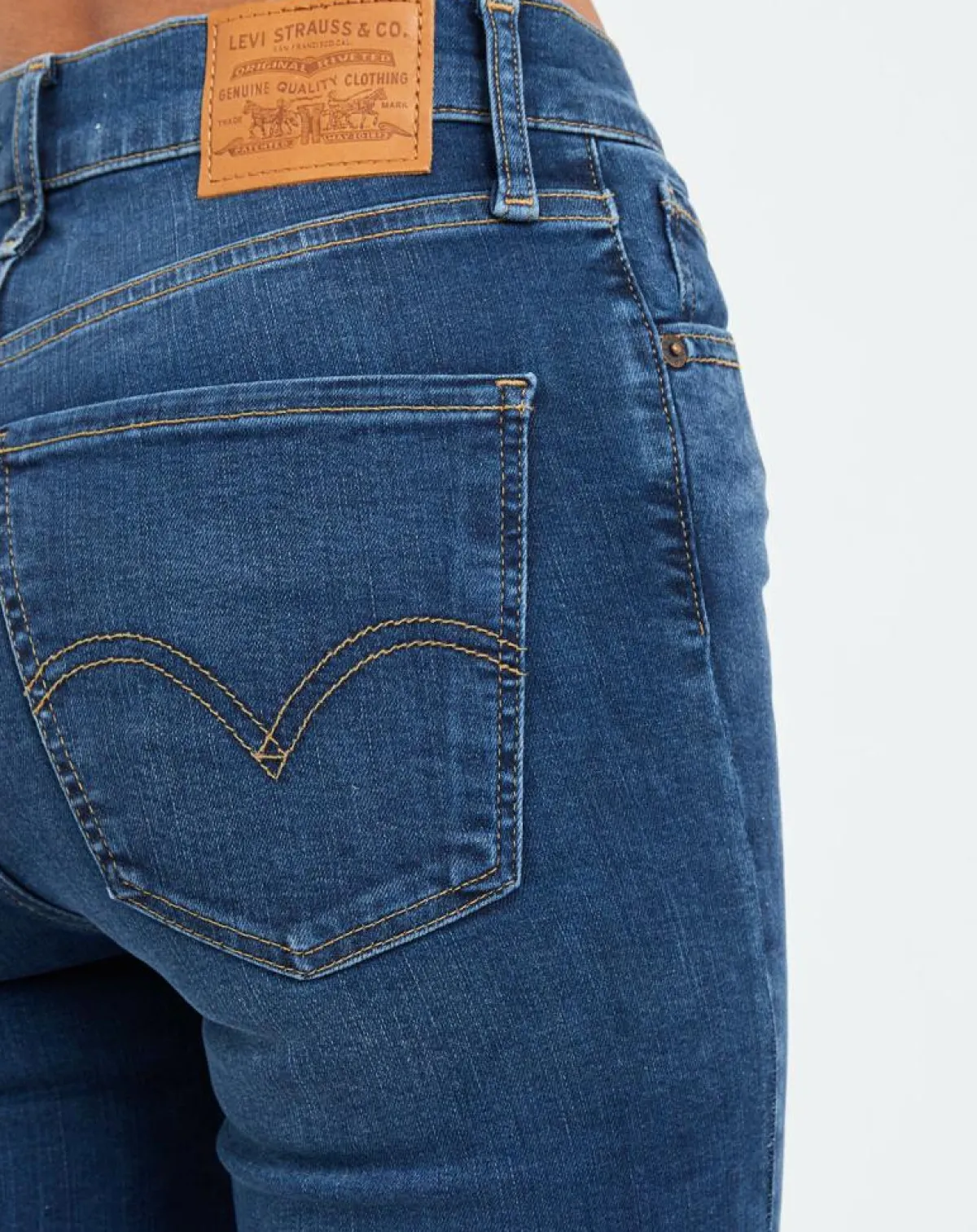 Levi's® Jeans|Jean Mile High Super Skinny bleu foncé