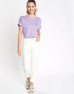 Esprit Jeans|Jean mom écru