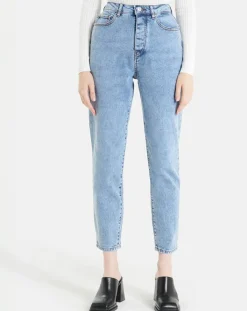 Zapa Jeans|Jean mom Jane bleach