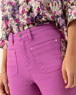 Indies Jeans|Jean Musc pivoine