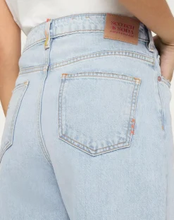 Scotch & Soda Jeans|Jean Regular Fit Abrasion bleu clair