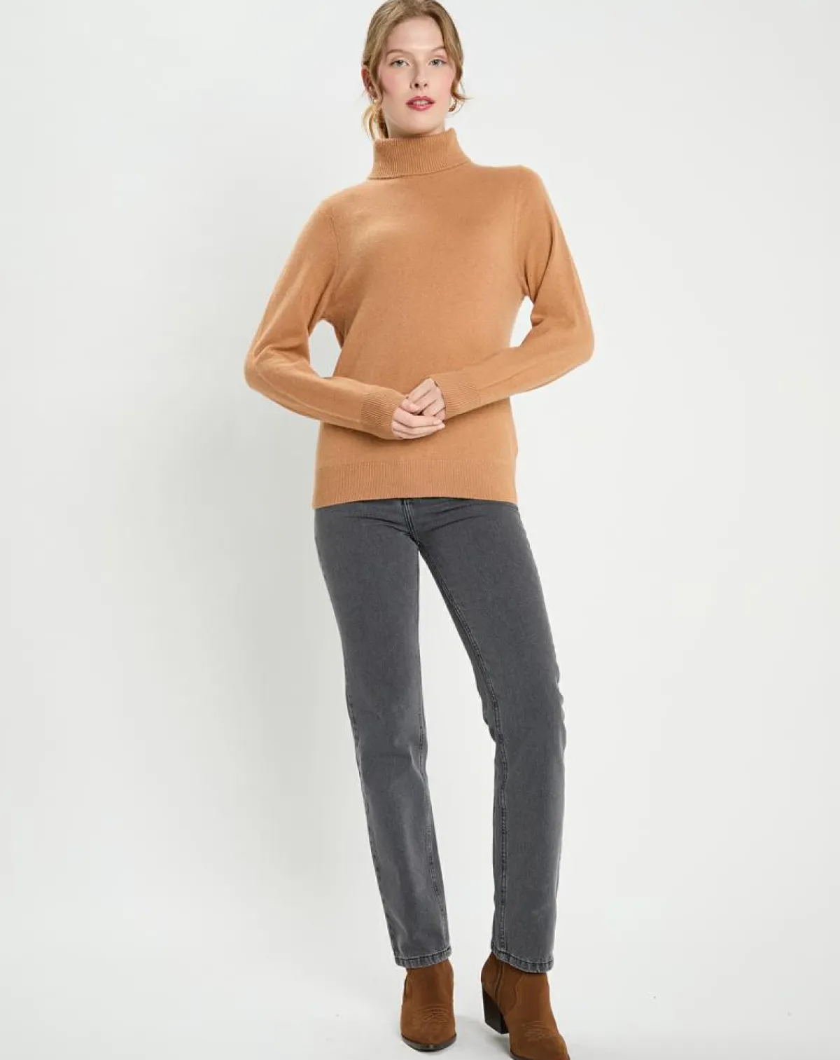 Galeries Lafayette Jeans|Jean Regular gris