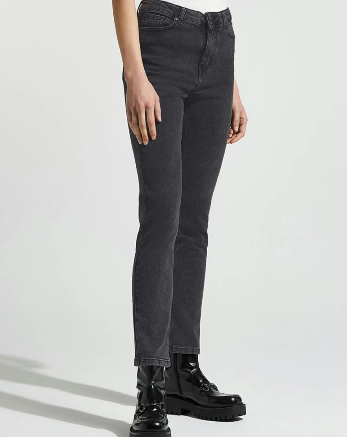 Galeries Lafayette Jeans|Jean Regular gris