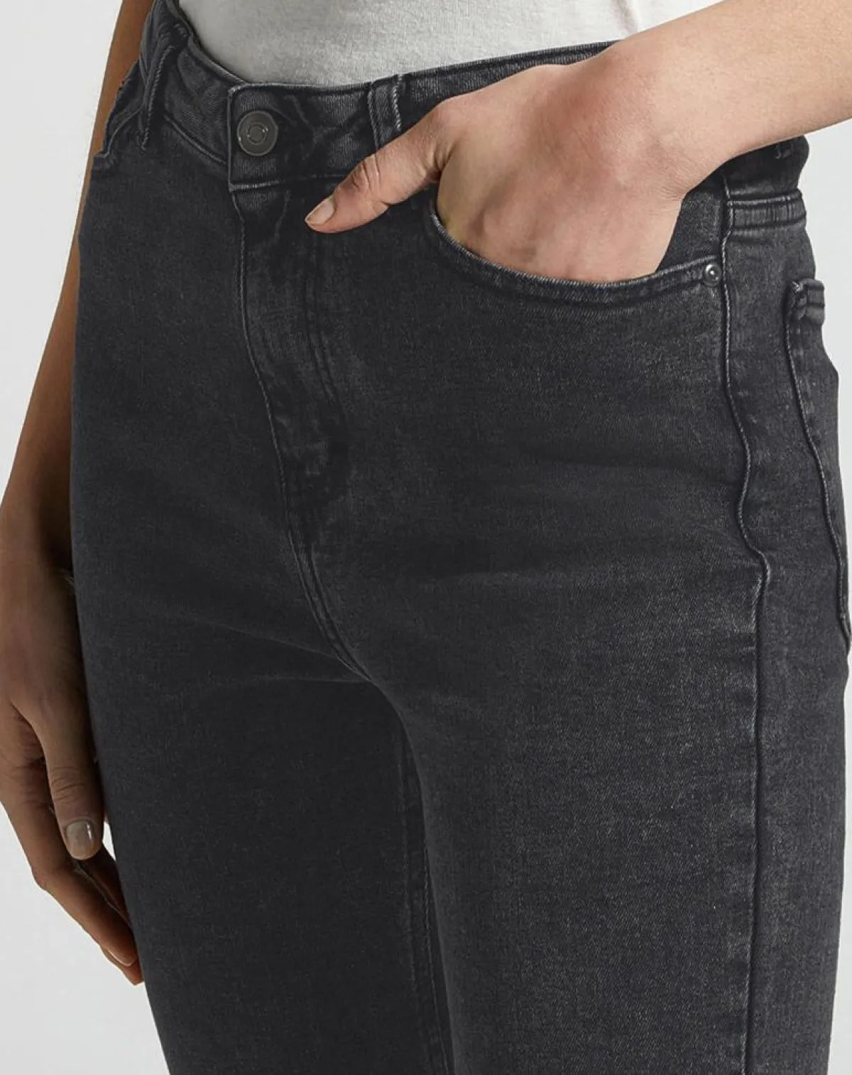 Galeries Lafayette Jeans|Jean Regular gris
