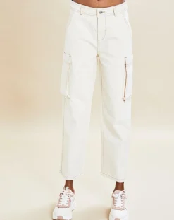 Chloé Stora Jeans|Jean Robin écru