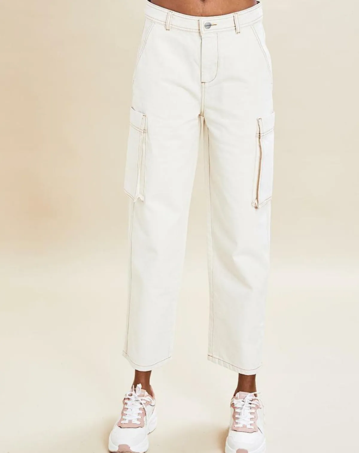 Chloé Stora Jeans|Jean Robin écru