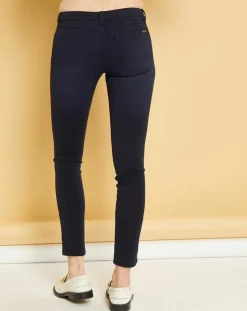 Acquaverde Jeans|Jean skinny Natural Blake marine foncé