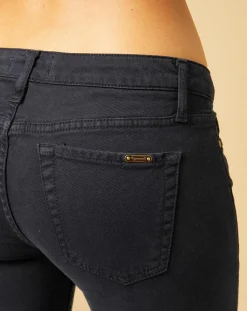 Acquaverde Jeans|Jean slim 7/8 Scarlett bleu marine