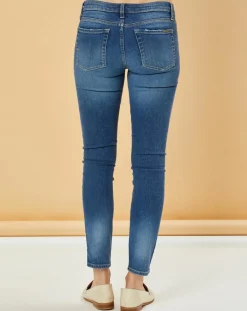 Acquaverde Jeans|Jean slim 7/8 Scarlett worn