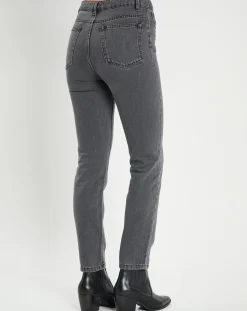 Galeries Lafayette Jeans|Jean Slim gris