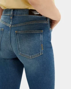 Scotch & Soda Jeans|Jean Slim High Five Taille Haute bleu