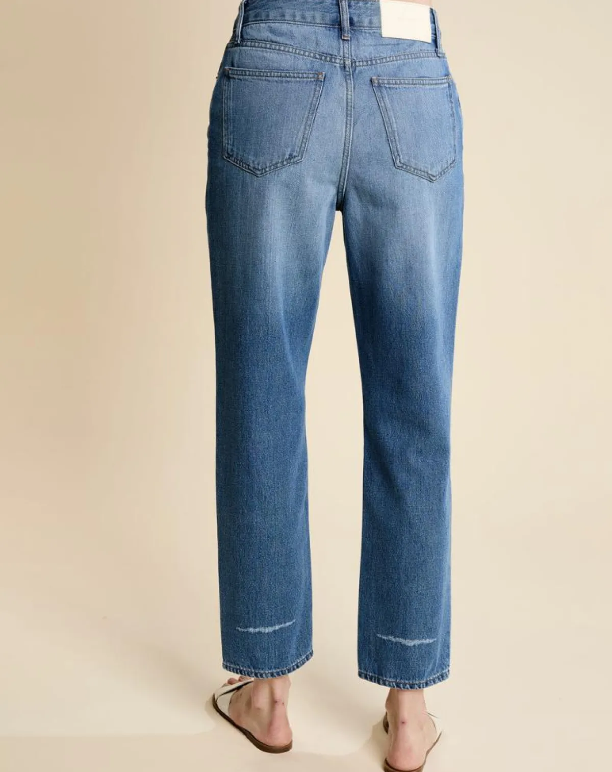 Bellerose Jeans|Jean slim Pam bleu vintage