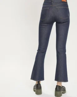 Scotch & Soda Jeans|Jean Taille haute Crop Boot bleu foncé