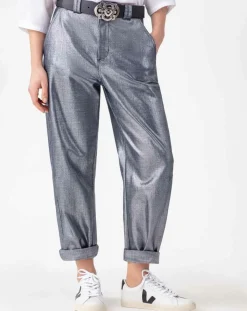 Indies Jeans|Jean Timee bleu/argenté