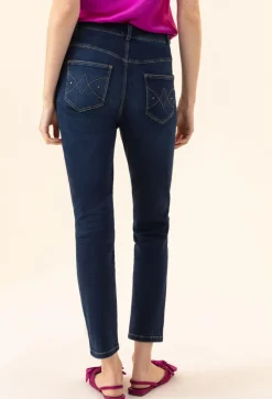 Bleu Blanc Rouge Pantalons|Jean Trefle bleu