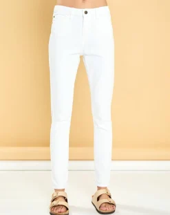 Acquaverde Jeans|Jean Twiggy blanc
