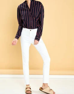 Acquaverde Jeans|Jean Twiggy blanc