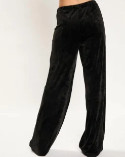 Lauren Vidal Pantalons|Jogging en Velours Zana noir