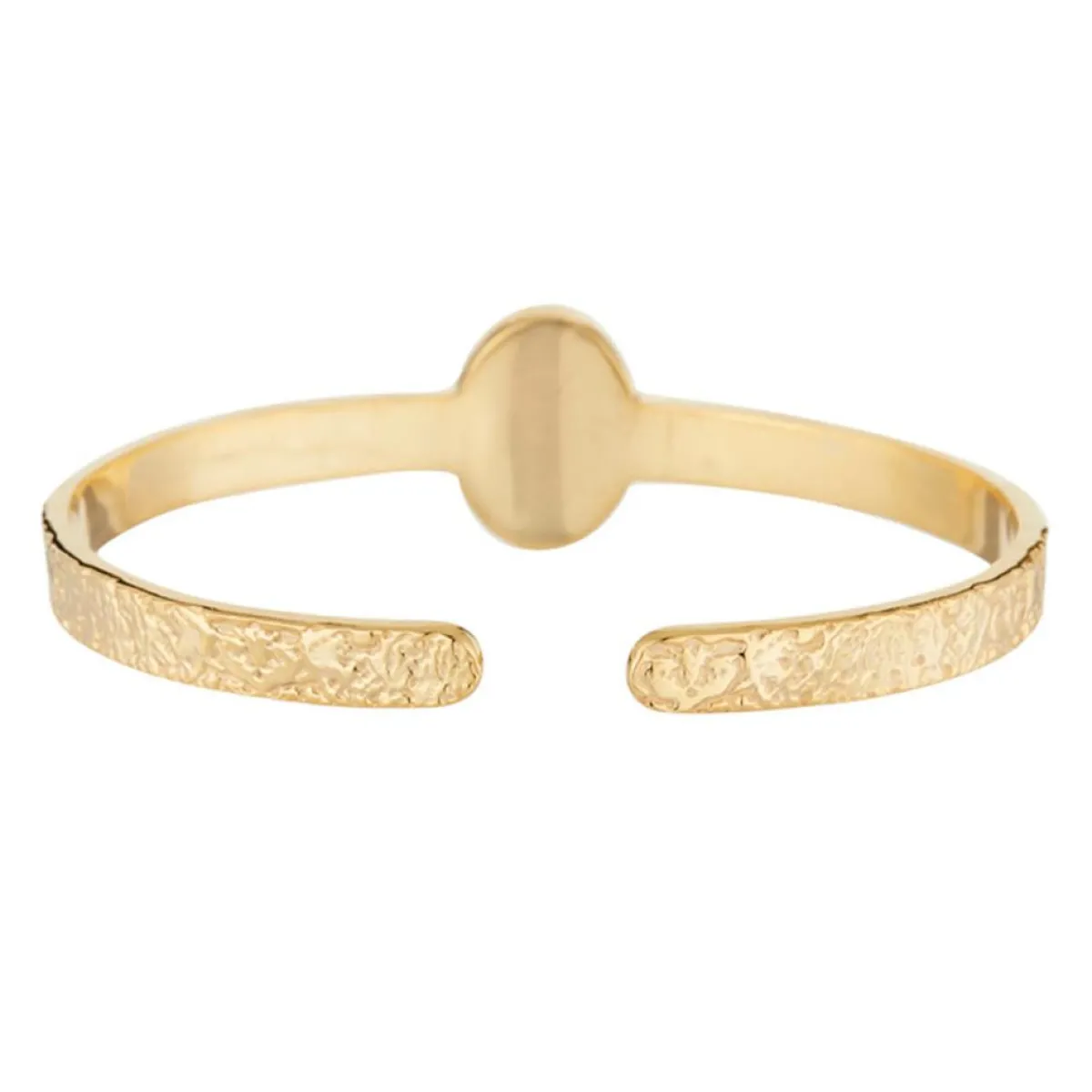 Moonstone Bracelets|Jonc Lola Lapis en laiton doré