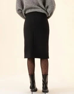 Indies Robes|Jupe Fanny noire