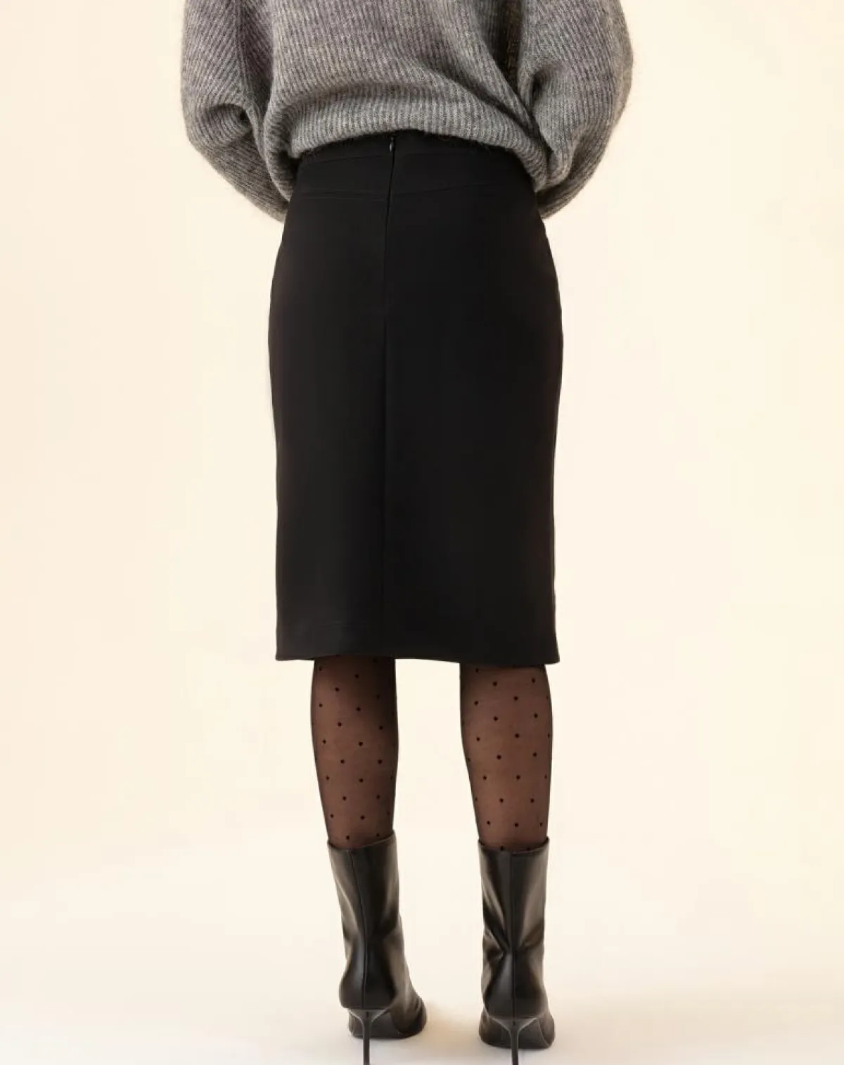 Indies Robes|Jupe Fanny noire