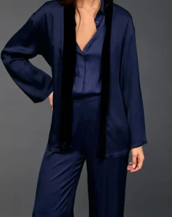 Lauren Vidal Gilets Et Cardigans|Kimono Ambre éclipse