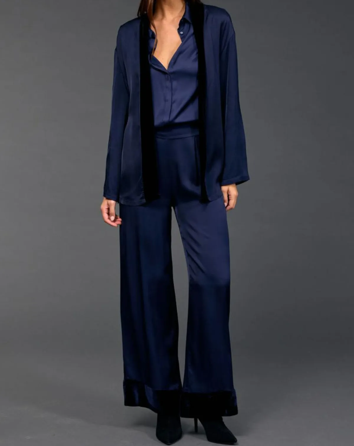 Lauren Vidal Gilets Et Cardigans|Kimono Ambre éclipse