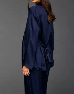 Lauren Vidal Gilets Et Cardigans|Kimono Ambre éclipse